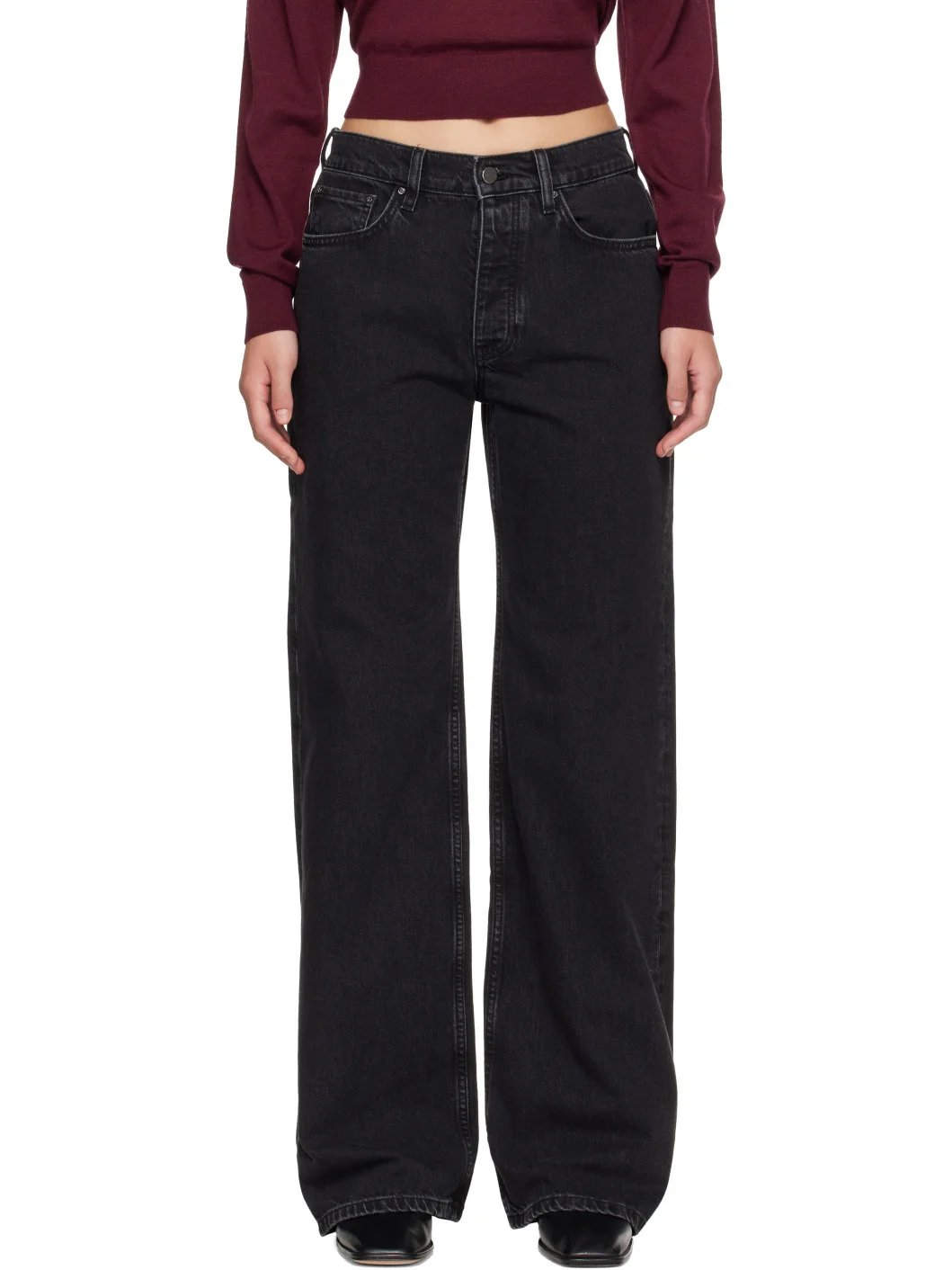 Black Hugh 34" Jeans - 1