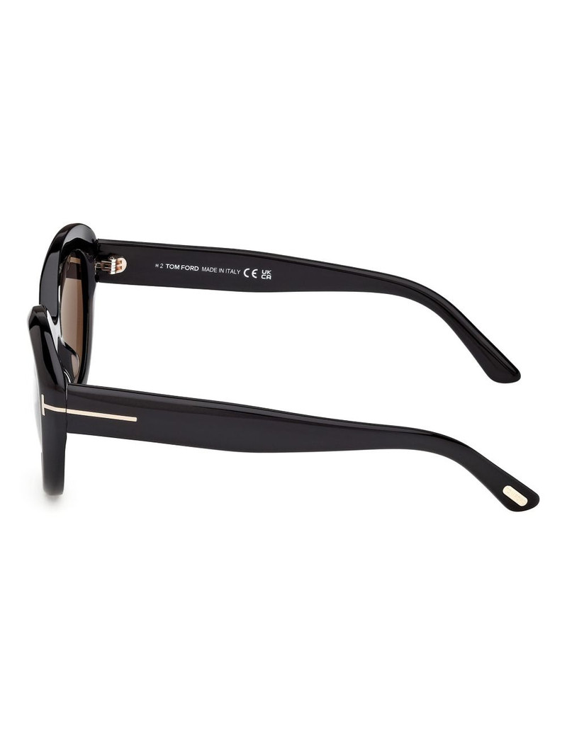 round-frame T-logo sunglasses 3