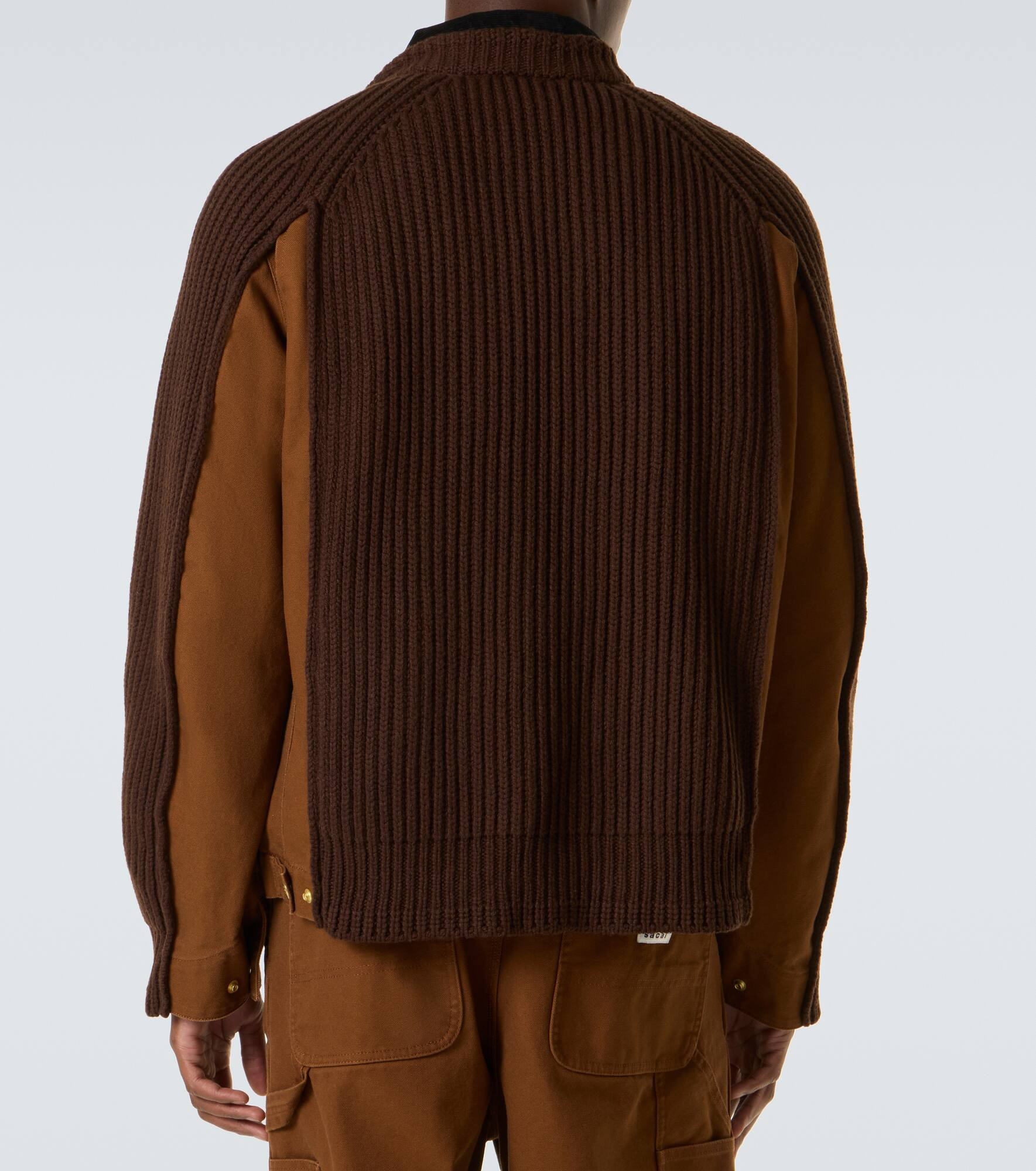 x Carhartt wool-blend jacket - 4