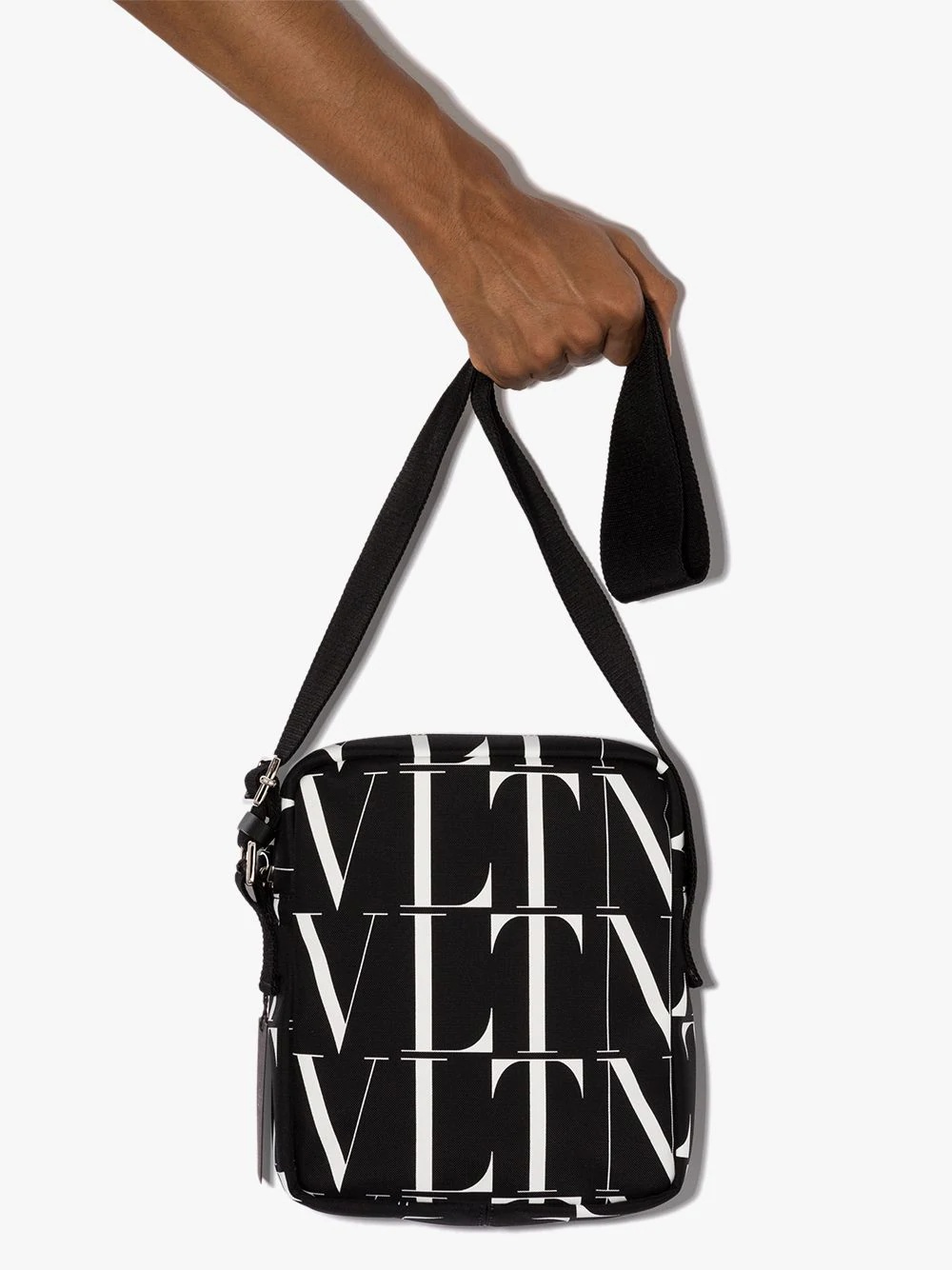 VLTN logo-print camera bag - 4