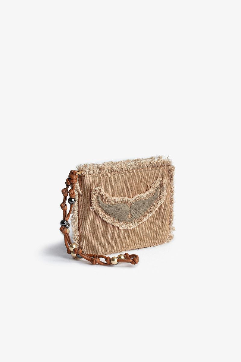 Mini Uma Wings Patch Canvas Clutch 4