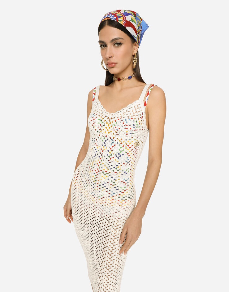 Crochet slip dress - 4