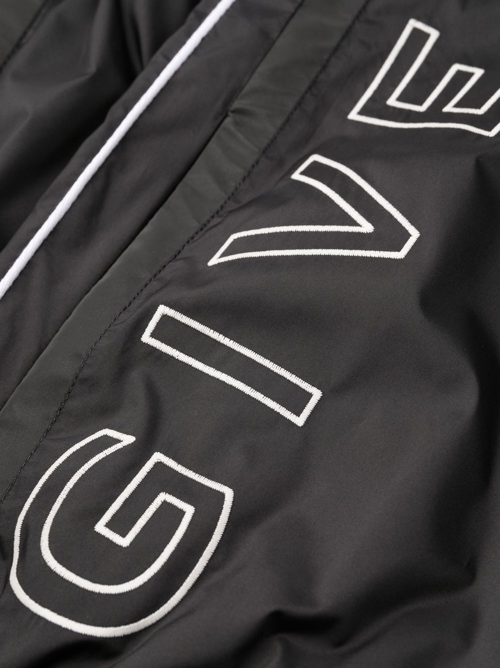 embroidered-logo detail track pants - 6