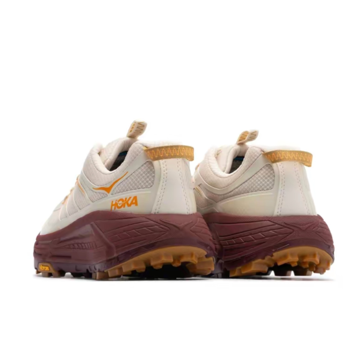 HOKA ONE ONE Mafate Three2 'Vanilla Varsity Burgundy' 1141572-VVR - 3