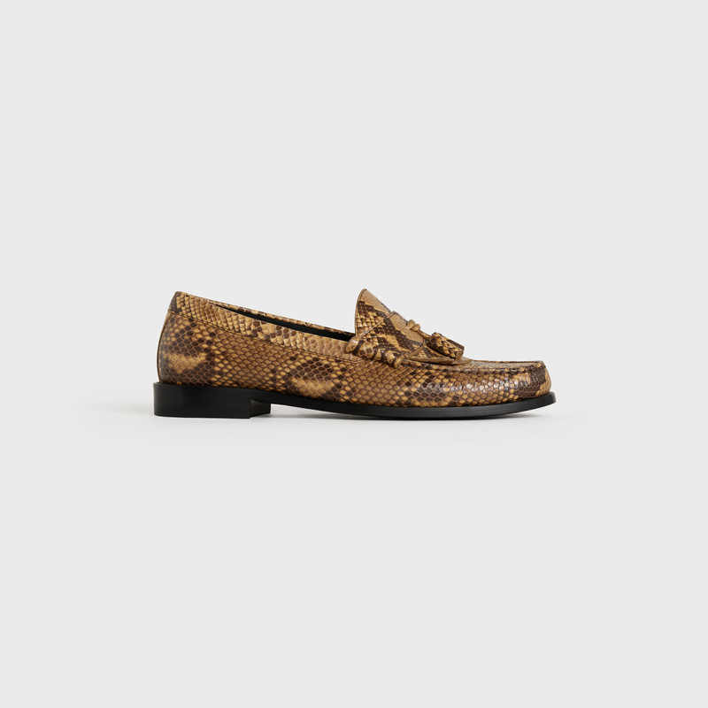 CELINE LUCO LOAFER IN PYTHON 1