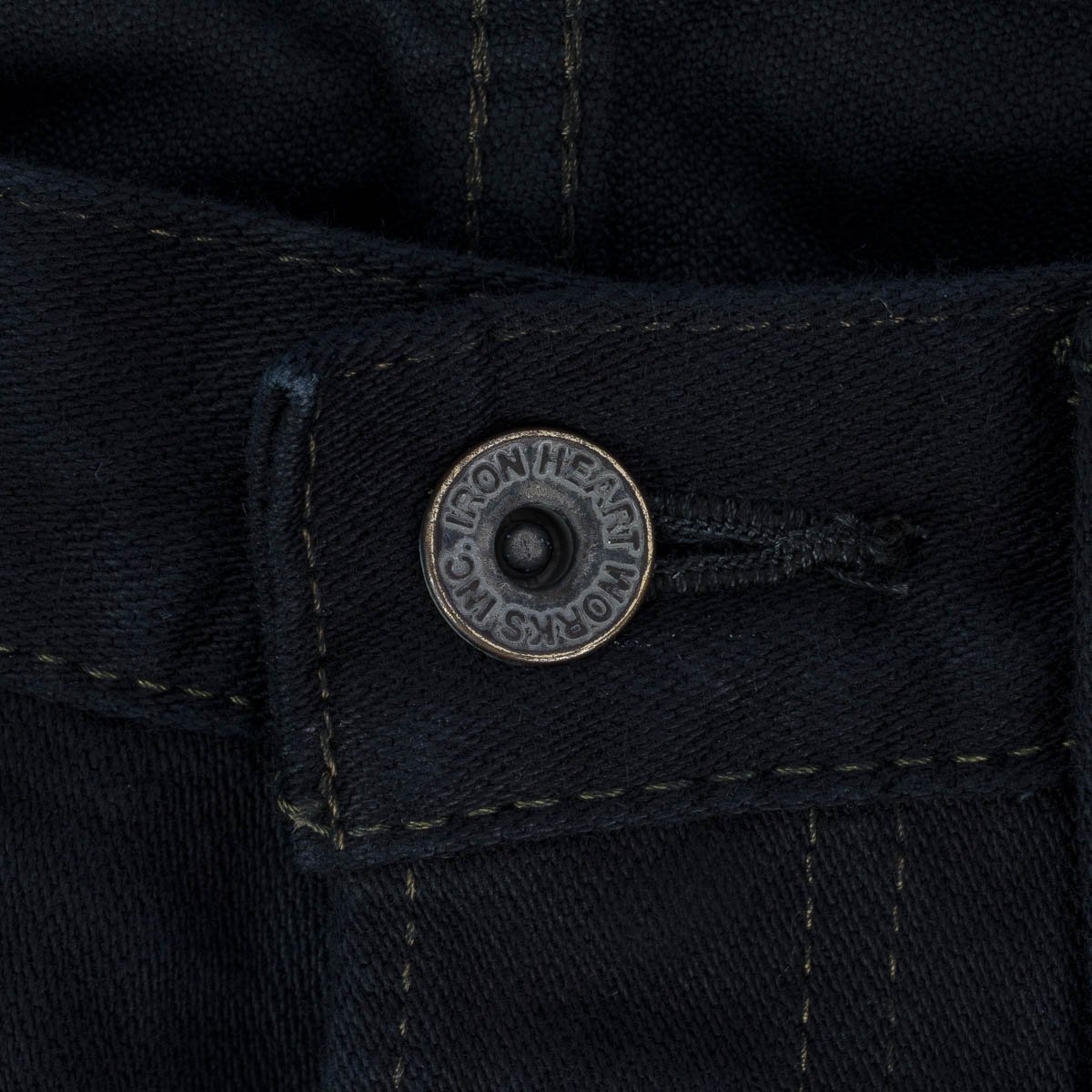 IH-888SBR-14od 14oz Broken Twill Selvedge Denim Medium/High Rise Tapered Cut Jeans - Indigo Overdyed - 10