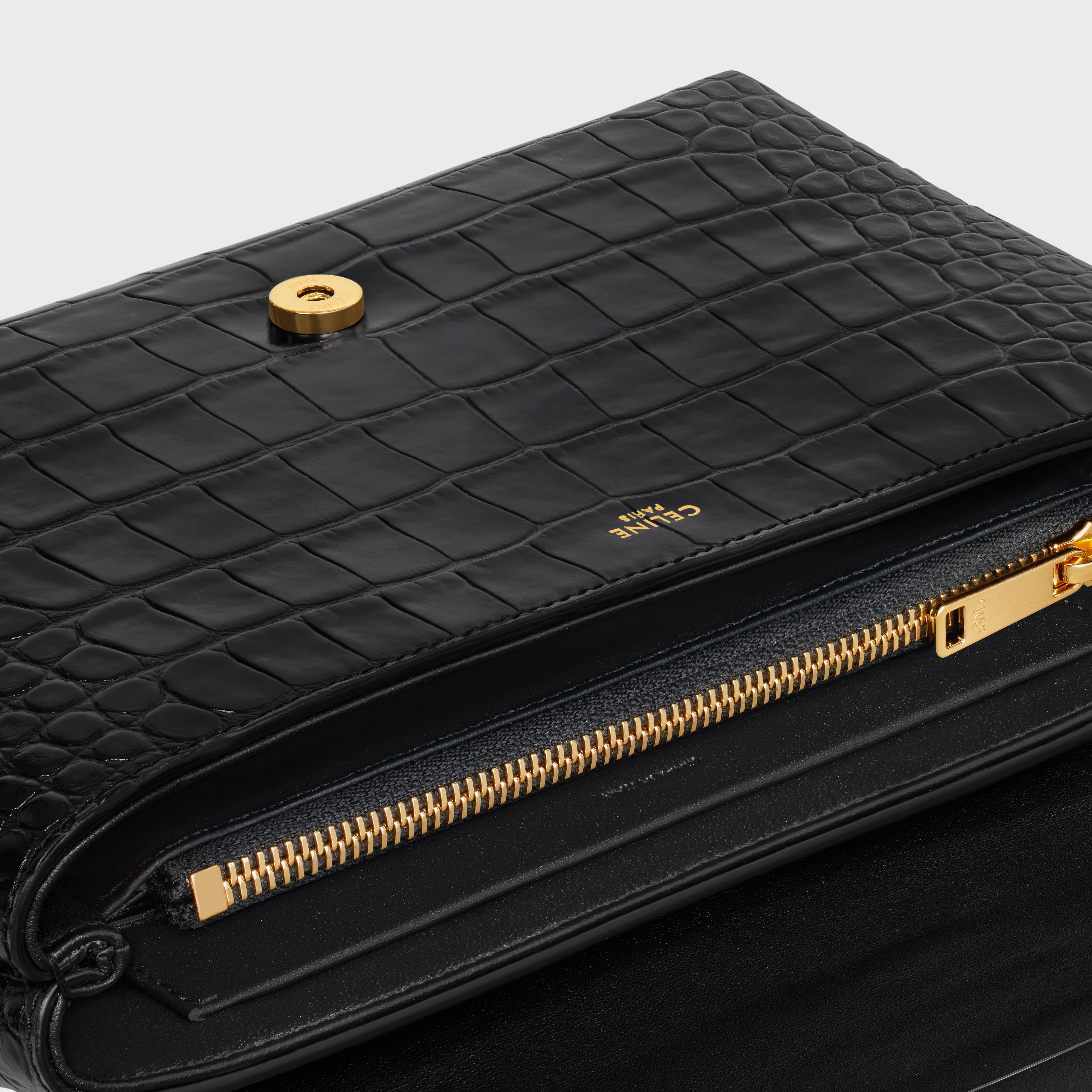MEDIUM VICTOIRE BAG in porosus crocodile - 4