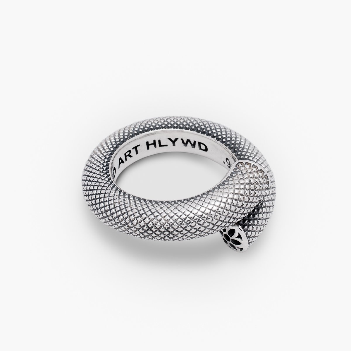 RS-NIXON-S-GSBM GOOD ART HLYWD Trick Dicky / Nixon Ring Goosebump - Sterling Silver - 3