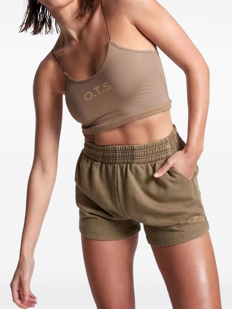 ONE TEASPOON elasticated logo shorts outlook