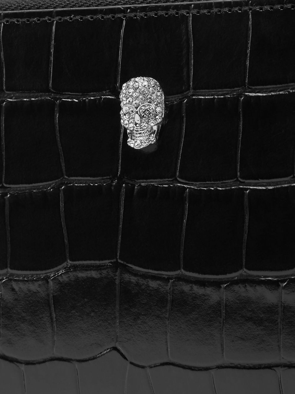 skull-embellishment wallet - 4