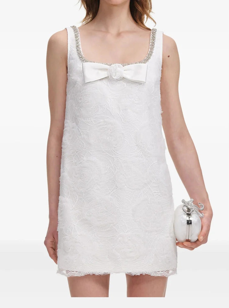 White Mini Dress - 3