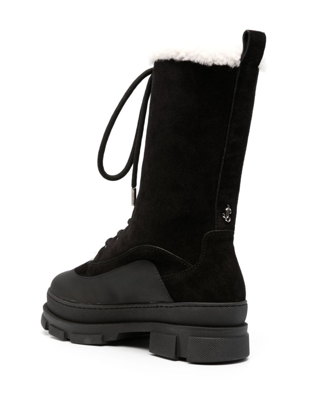 Aldea lace-up suede boots - 3