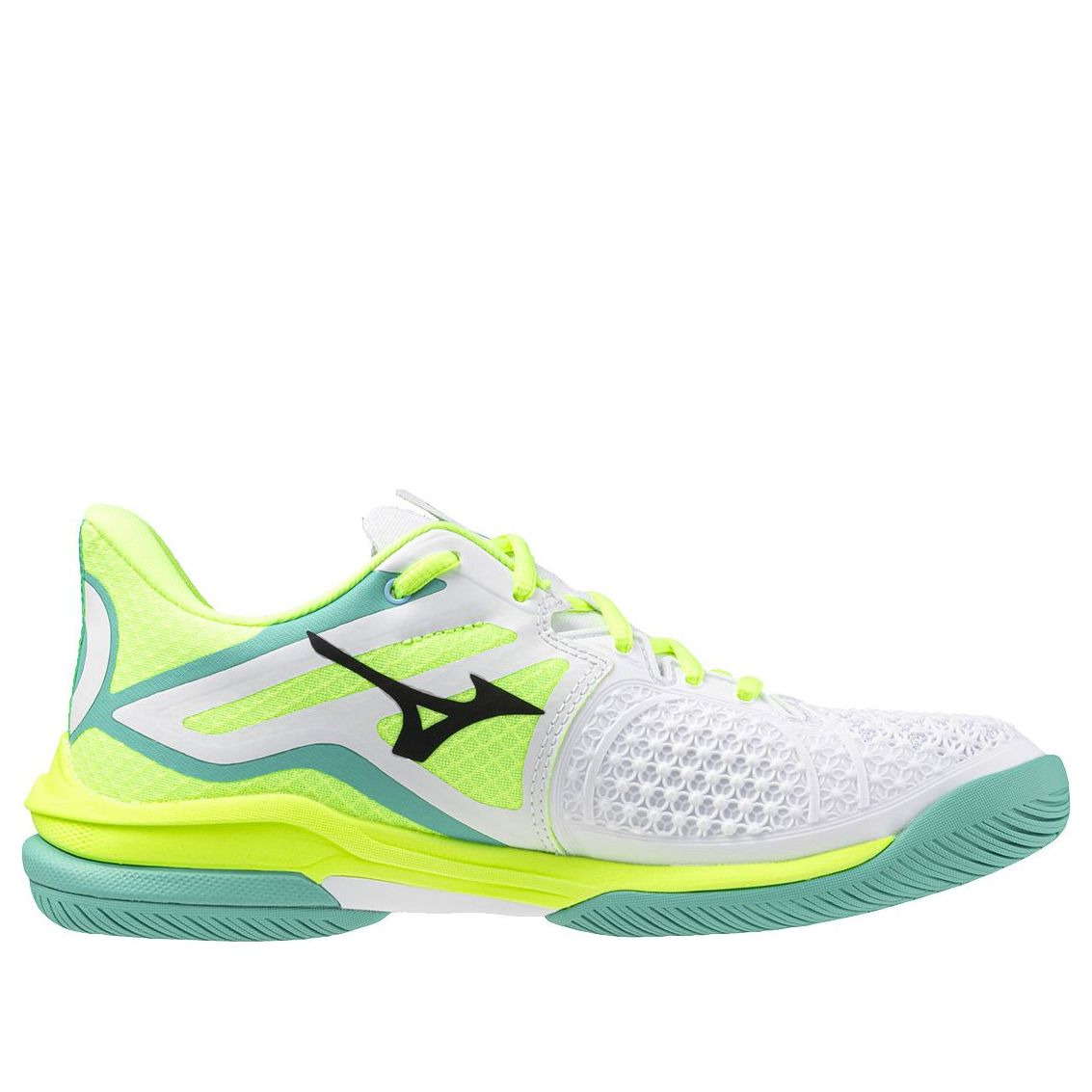 (WMNS) Mizuno Wave Exceed Tour 6 'White Neon Green' 61GA247145 - 2