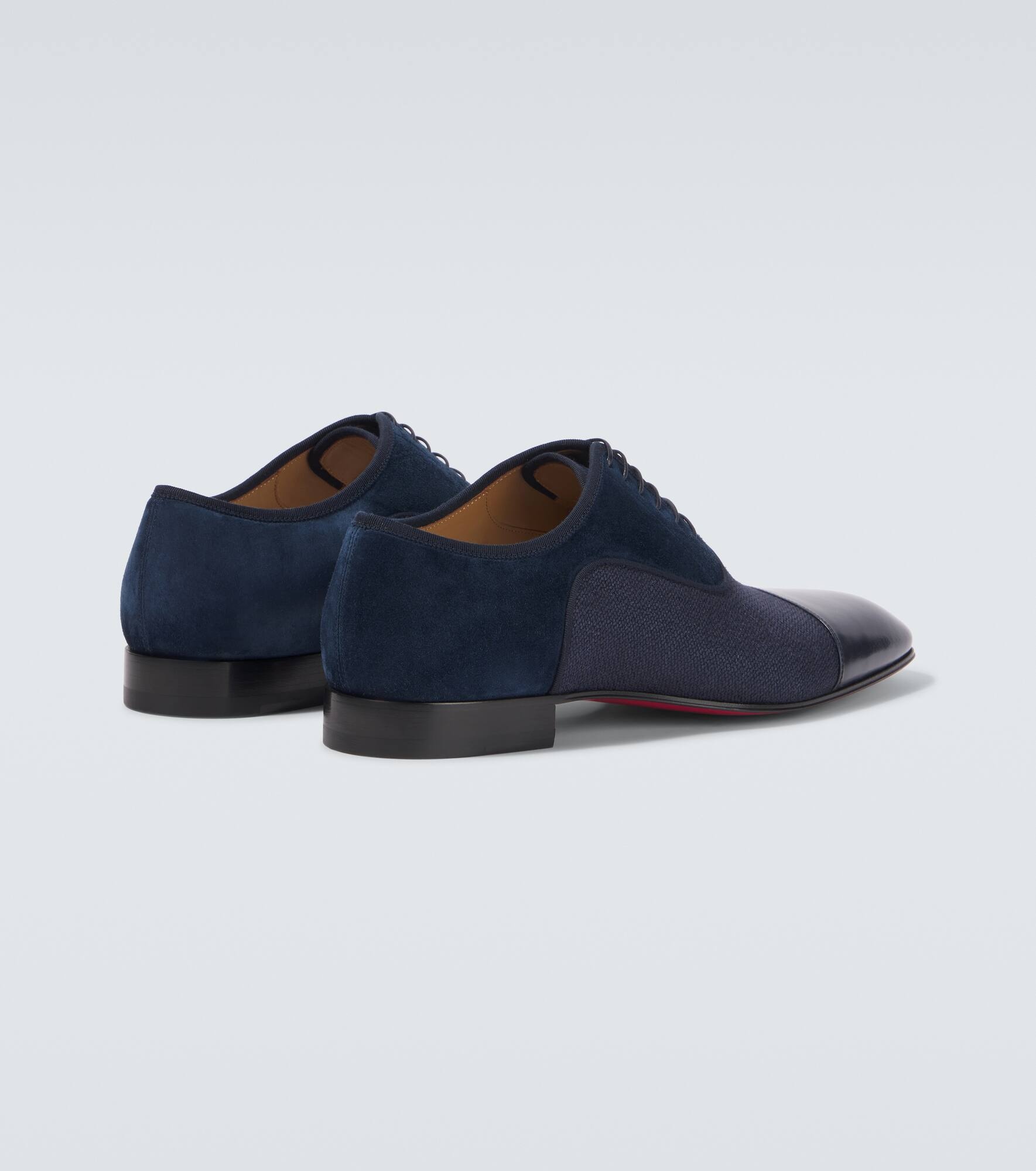 Greggo leather-trimmed Oxford shoes - 6