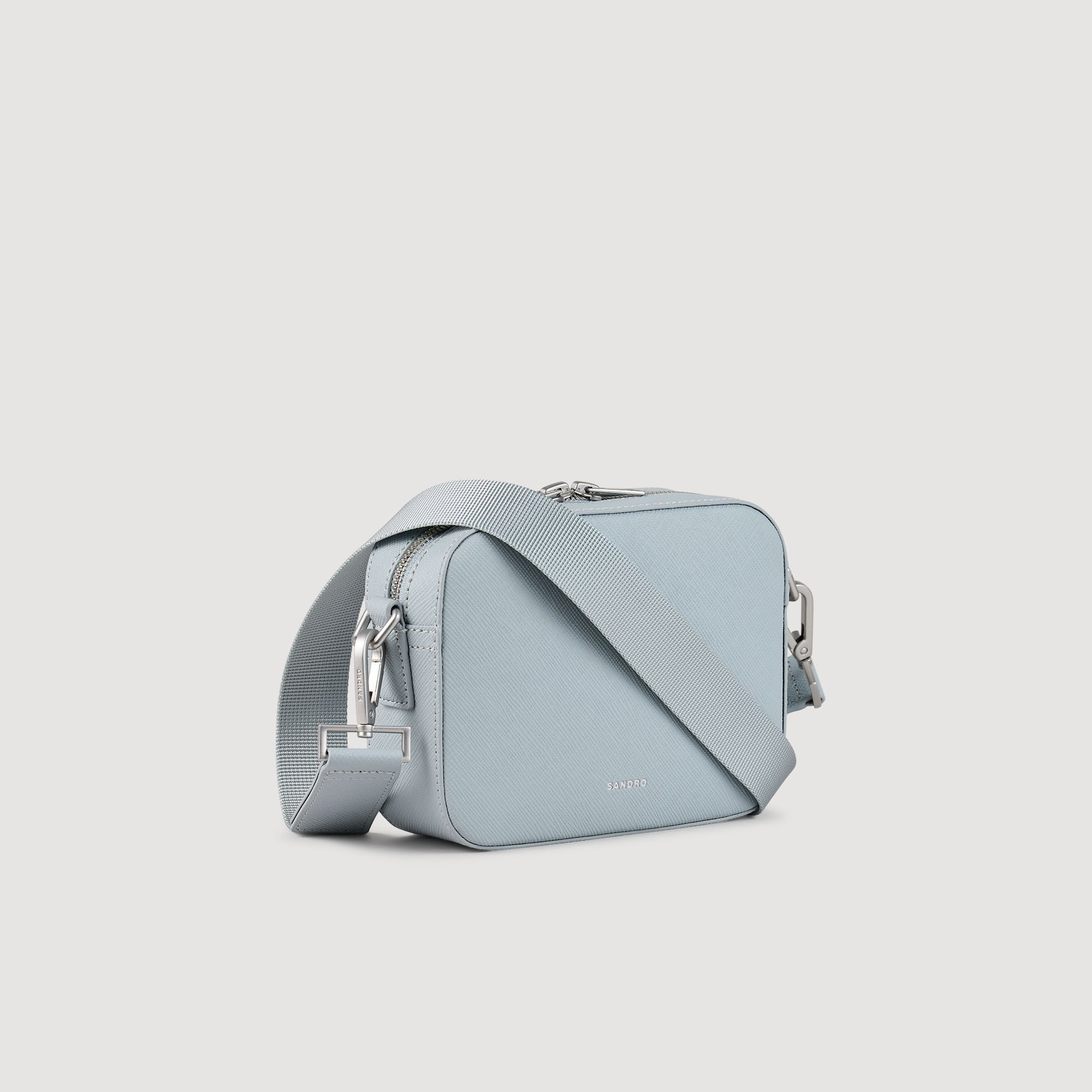 SMALL RECONSTITUTED LEATHER BAG - 2