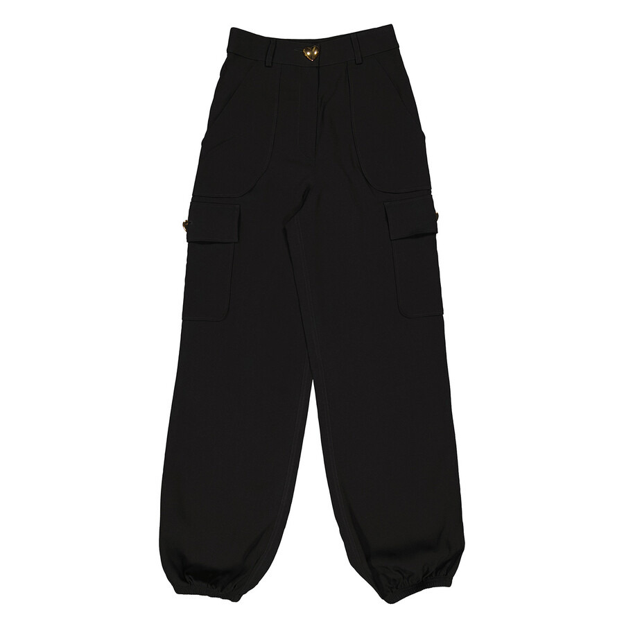 Moschino Ladies High-Waisted Cargo Trouser - 1
