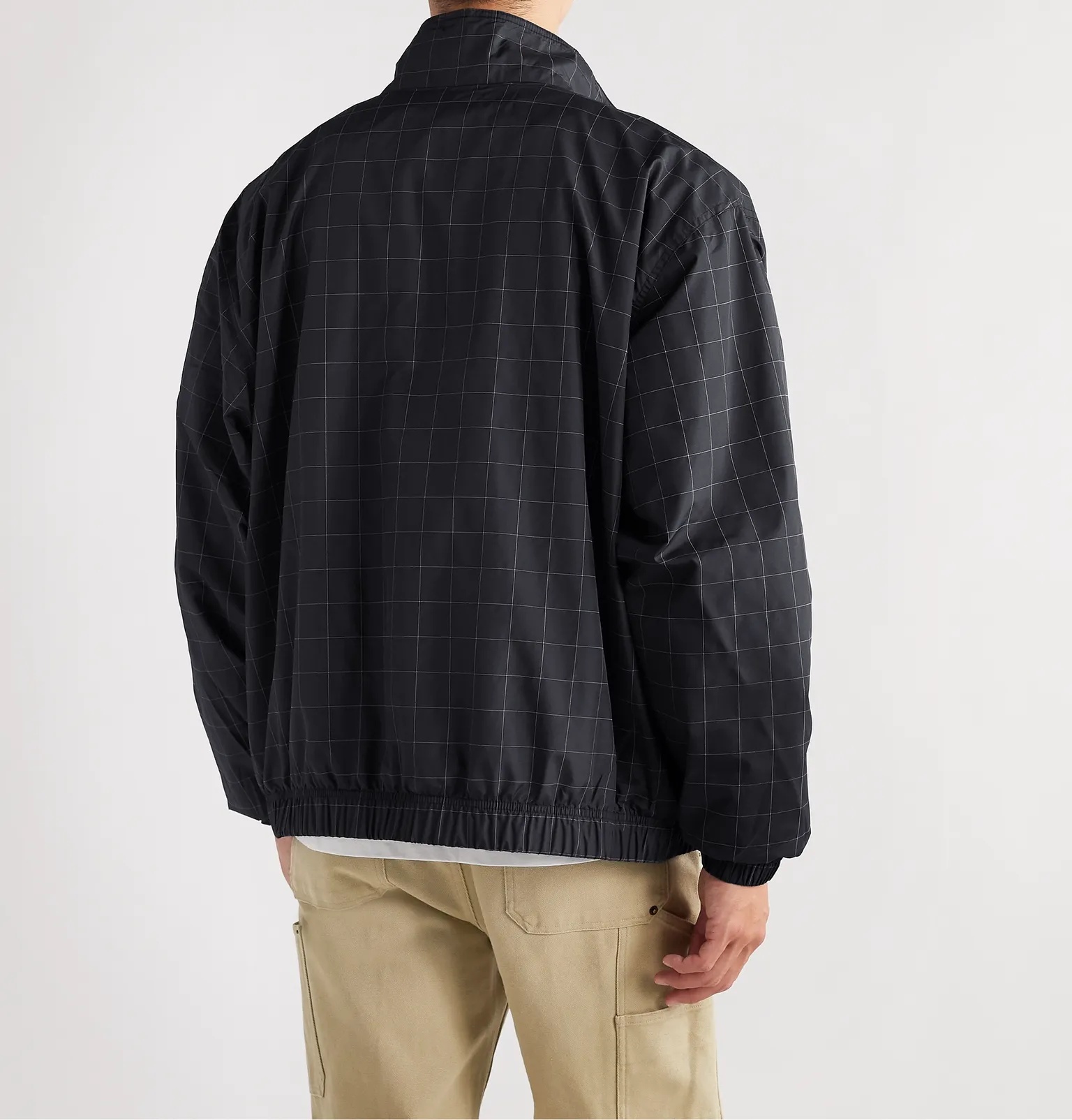 NikeLab Flash Reflective Checked Shell Track Jacket - 4