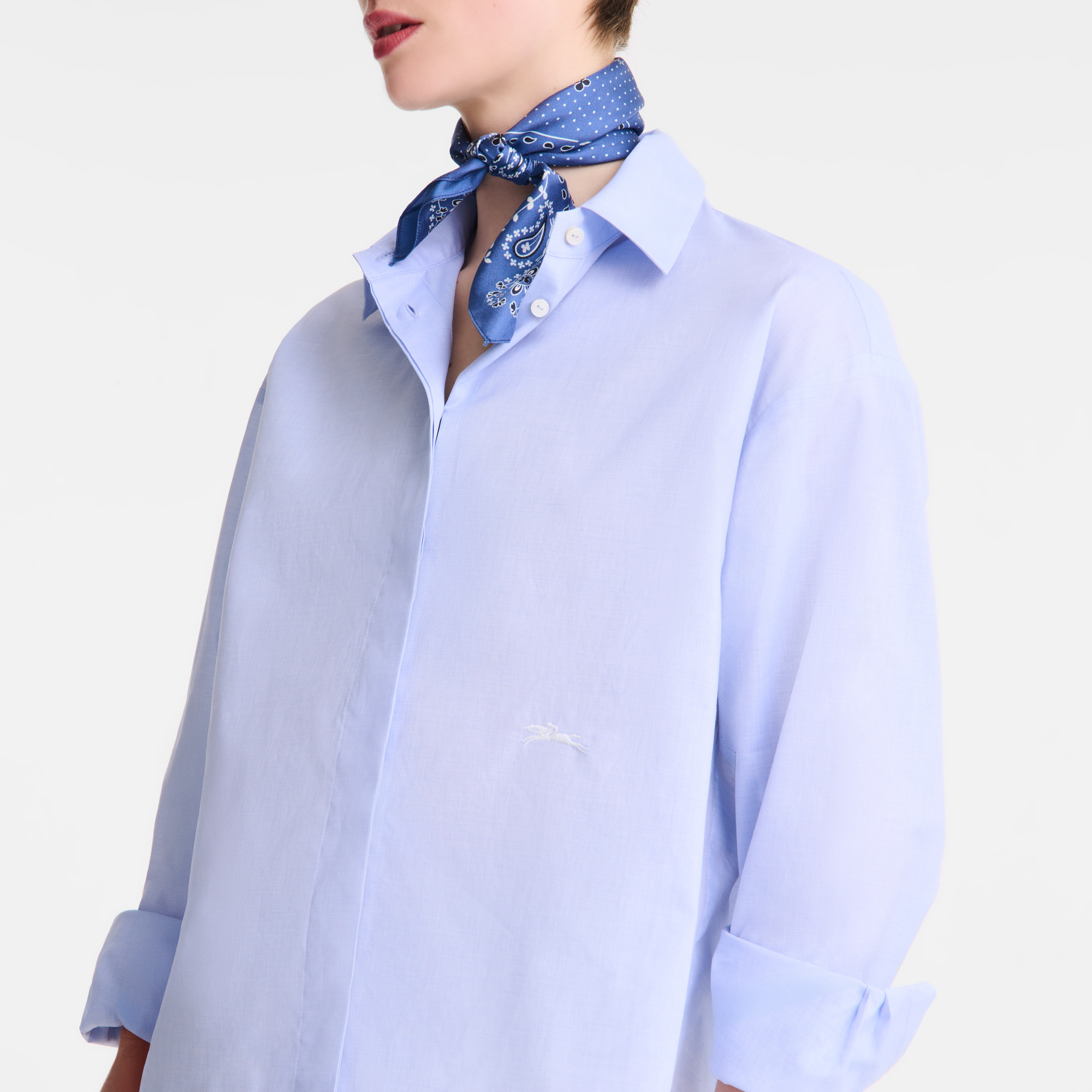 Shirt Sky Blue - Chambray - 5