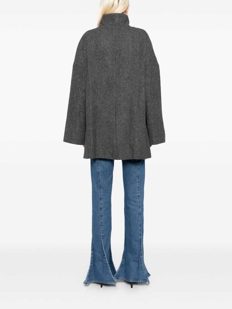 reconstituted military blanket coat 4