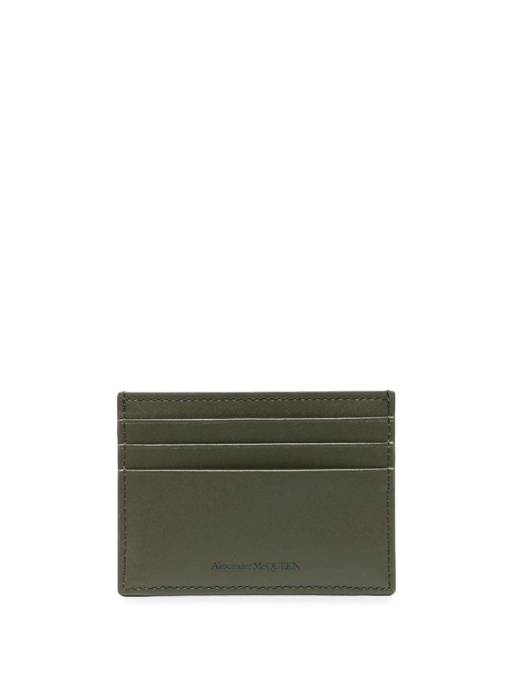 The Harness embroidered leather cardholder - 2