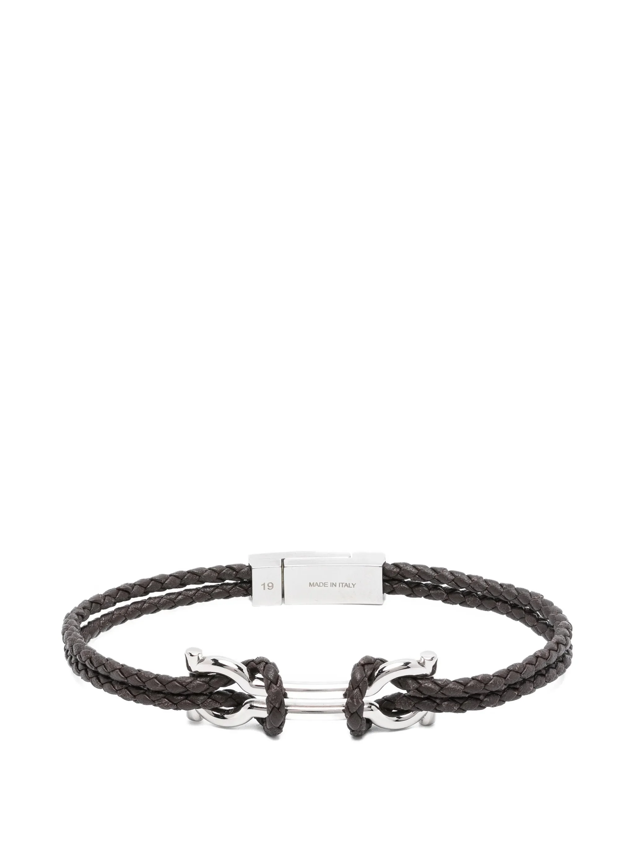Ferragamo Gancini Braided Bracelet - 1