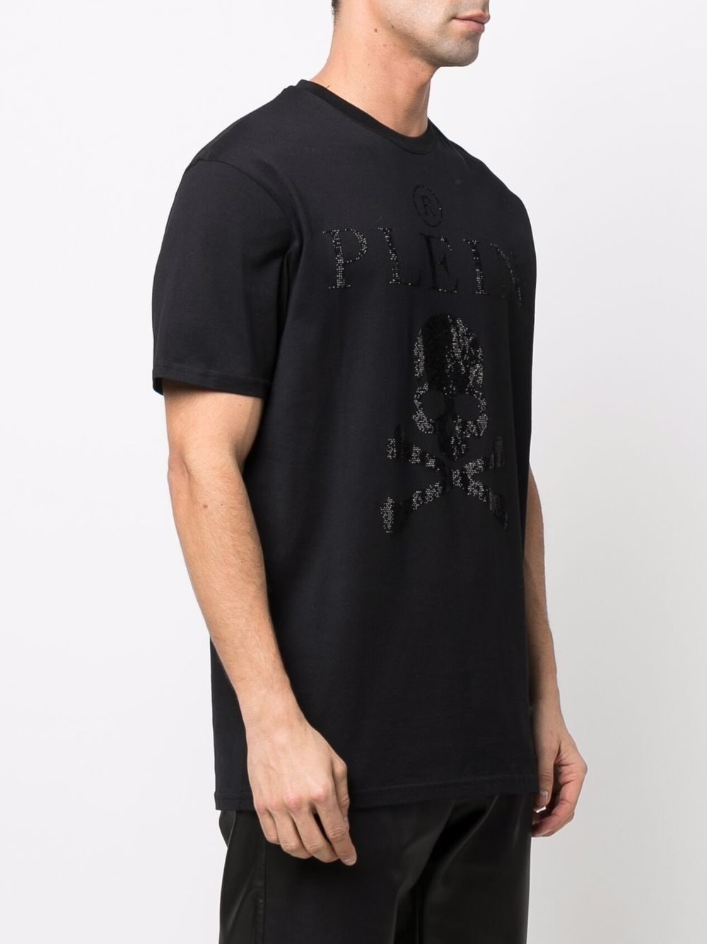 crystal-embellished T-shirt - 4