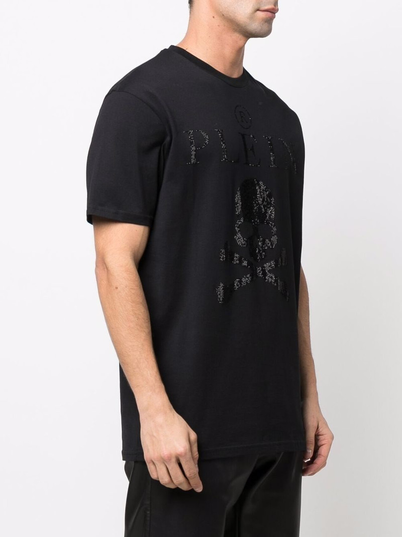 crystal-embellished T-shirt 4