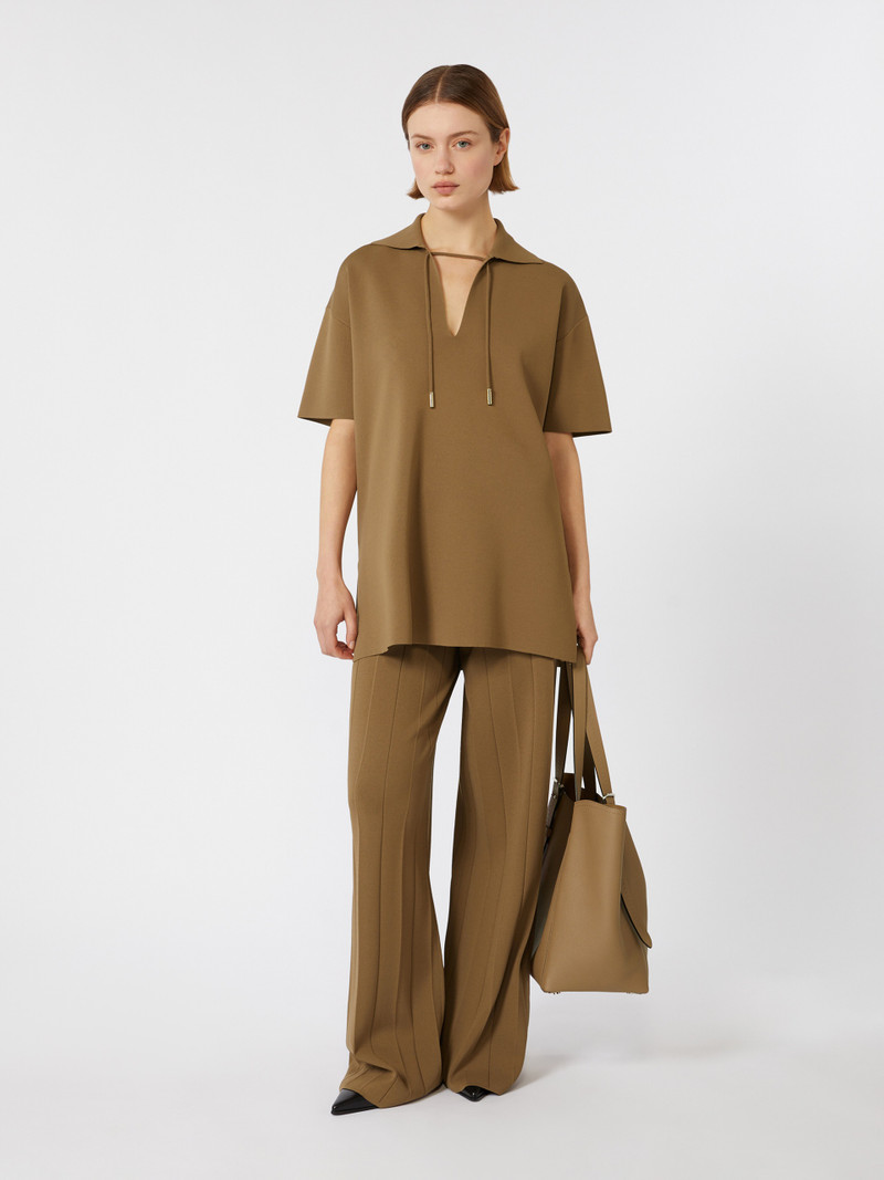 Max Mara POLTAVA Viscose crêpe yarn blouse outlook