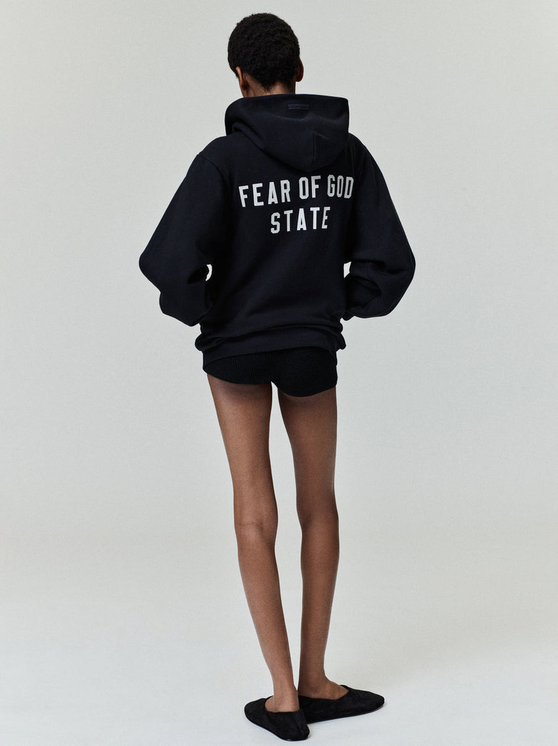 Womens 90's Fleece Zip-Up Hoodie 4