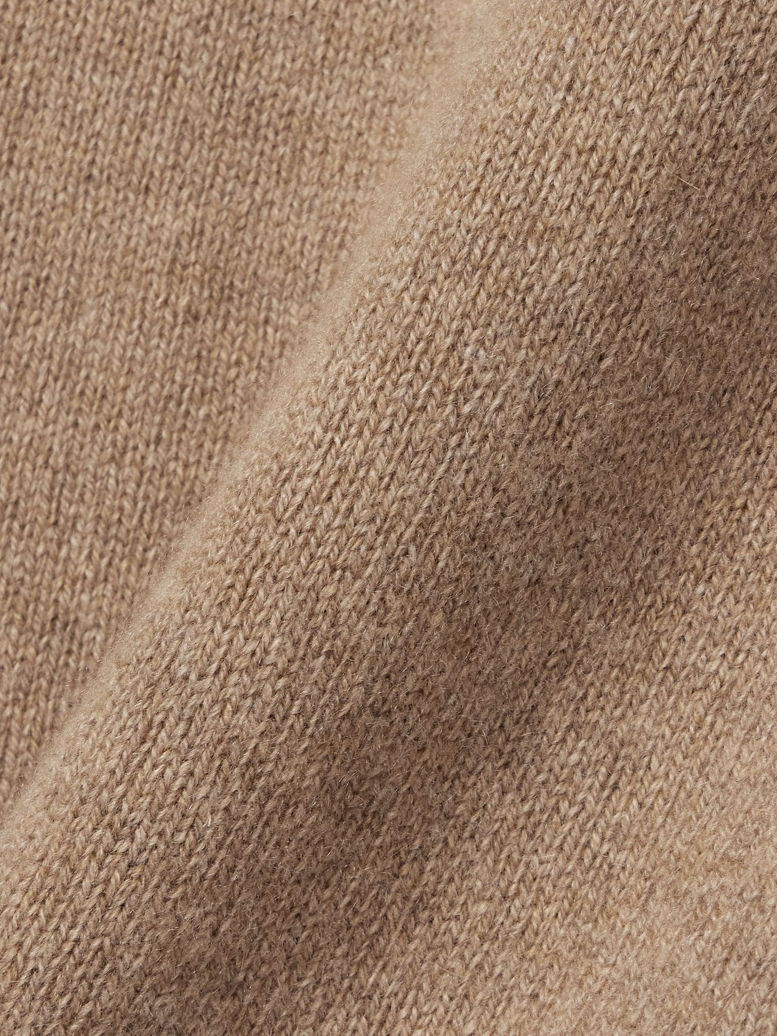 Cashmere sweater Camel - 5
