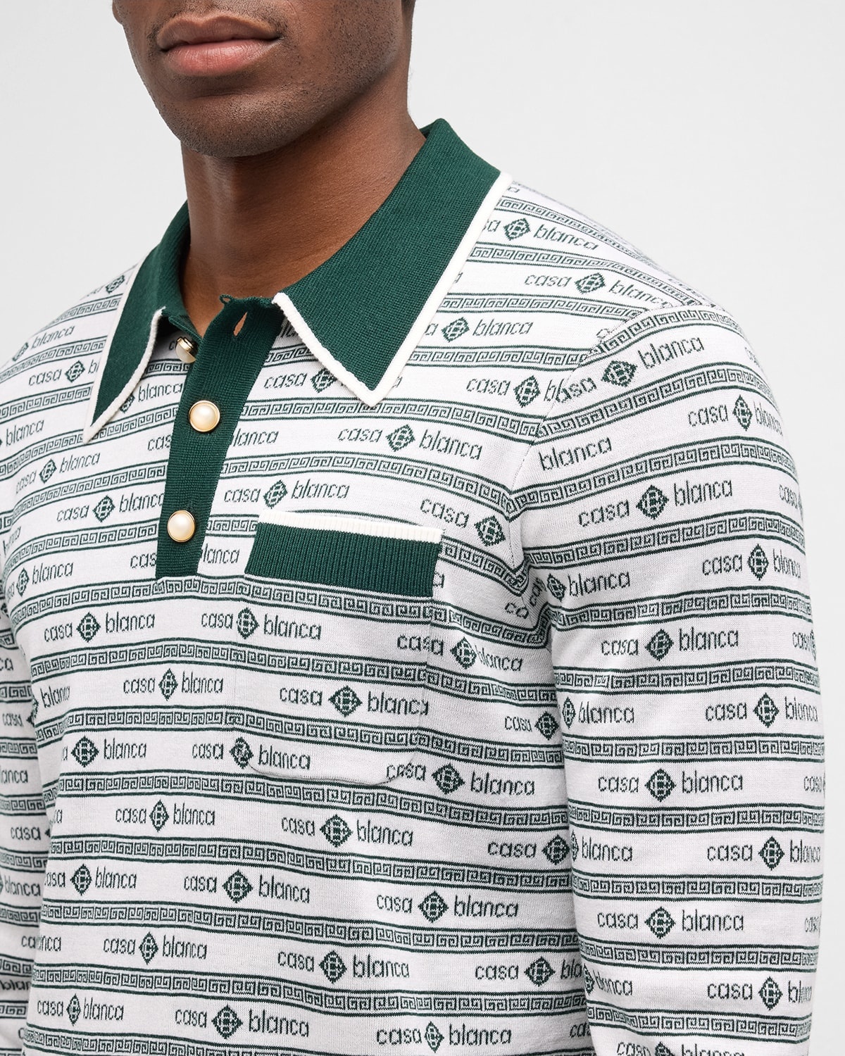 Men's Repeat-Logo Classic Polo Shirt - 7