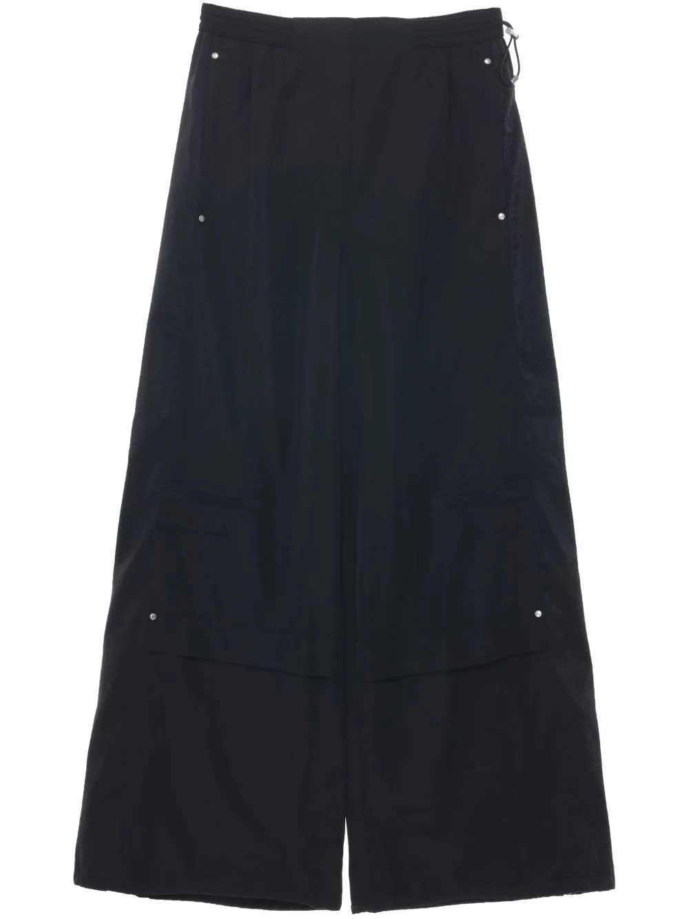 stud-embellished trousers - 1