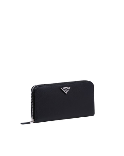 Prada Large Saffiano Leather Wallet outlook