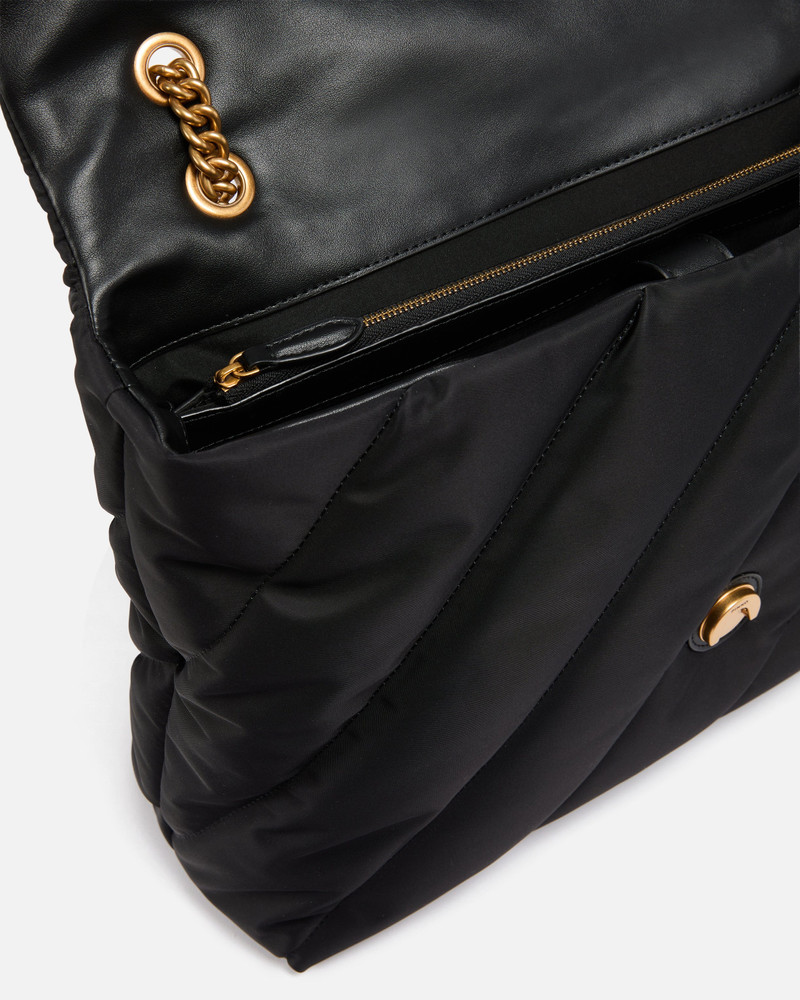 EXTRA LOVE BAG PUFF MAXI CROSSBODY BAG IN QUILTED NYLON 4
