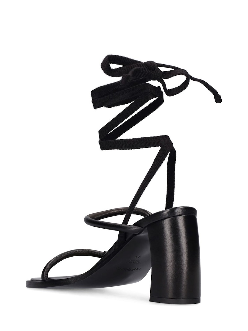 90mm Solange mignon leather sandals - 4