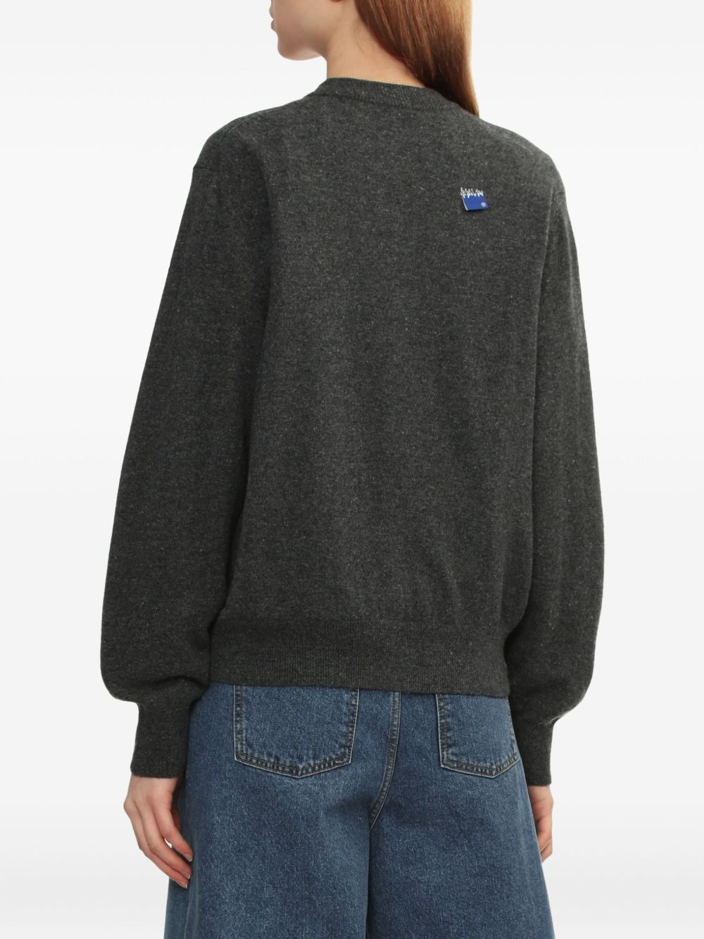 Sig; BL Tag logo-patch button cardigan - 4