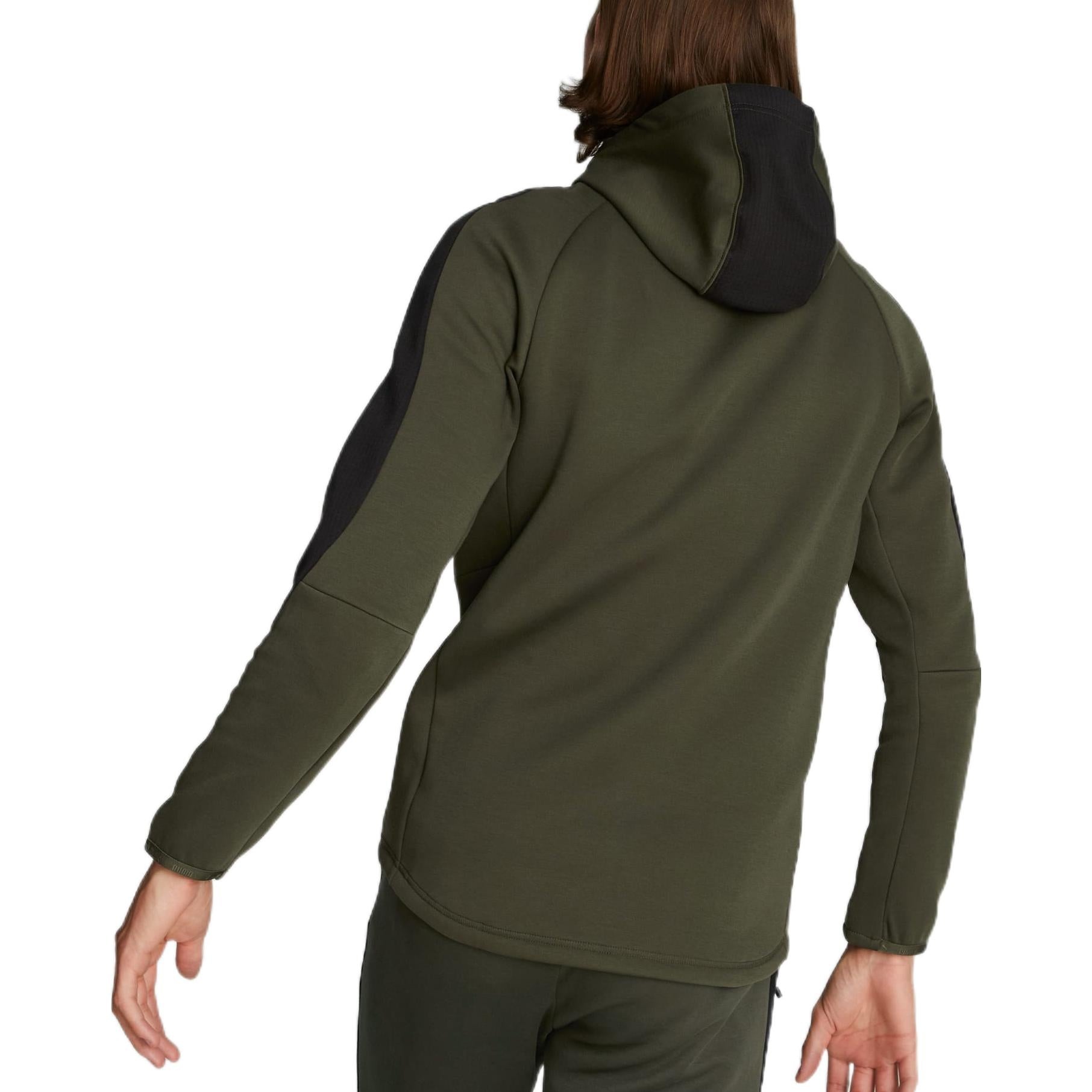 PUMA Evostripe Full Zip Hoodie 'Green' 672386-70 - 4