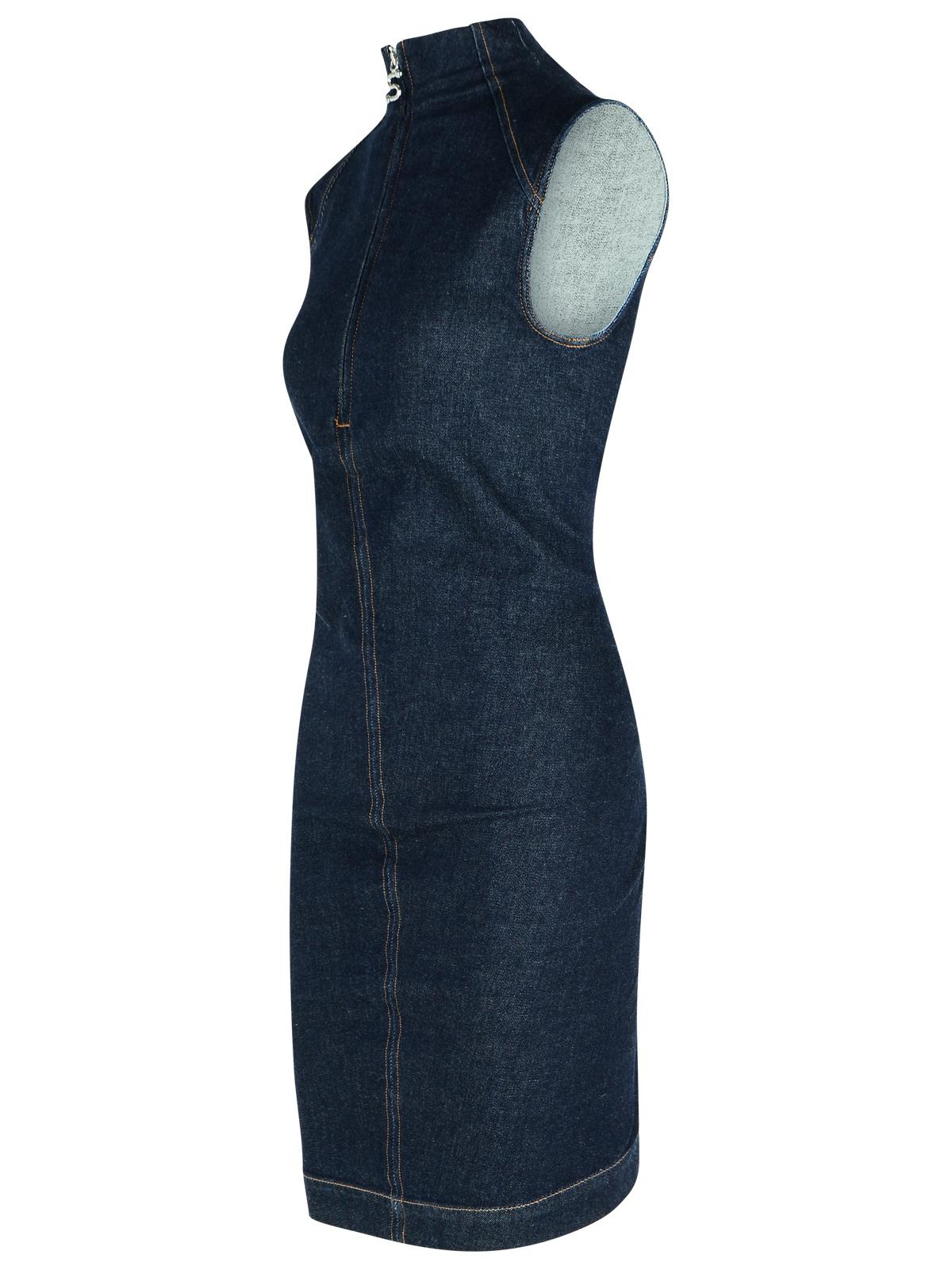 Sportmax 'Cerea' Dark Blue Cotton Dress Women - 2