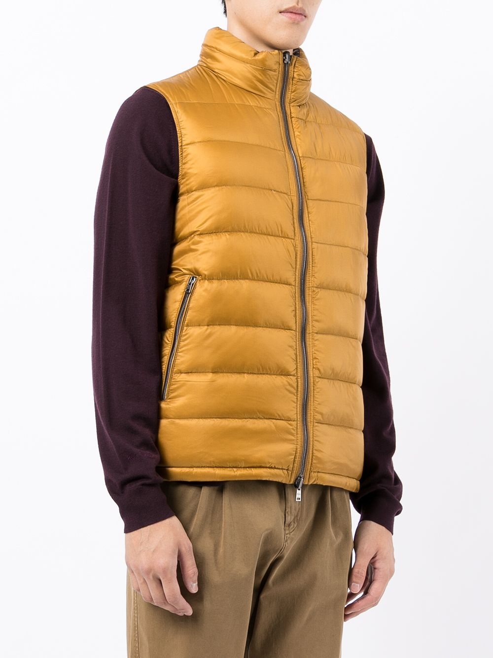 reversible padded gilet - 3