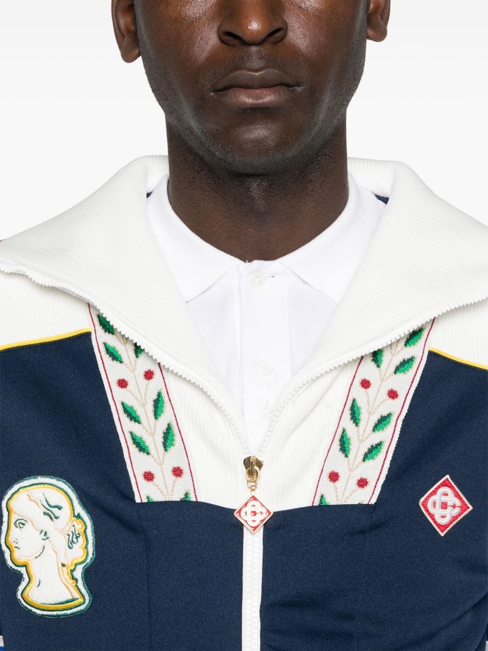 Varsity track jacket - 5