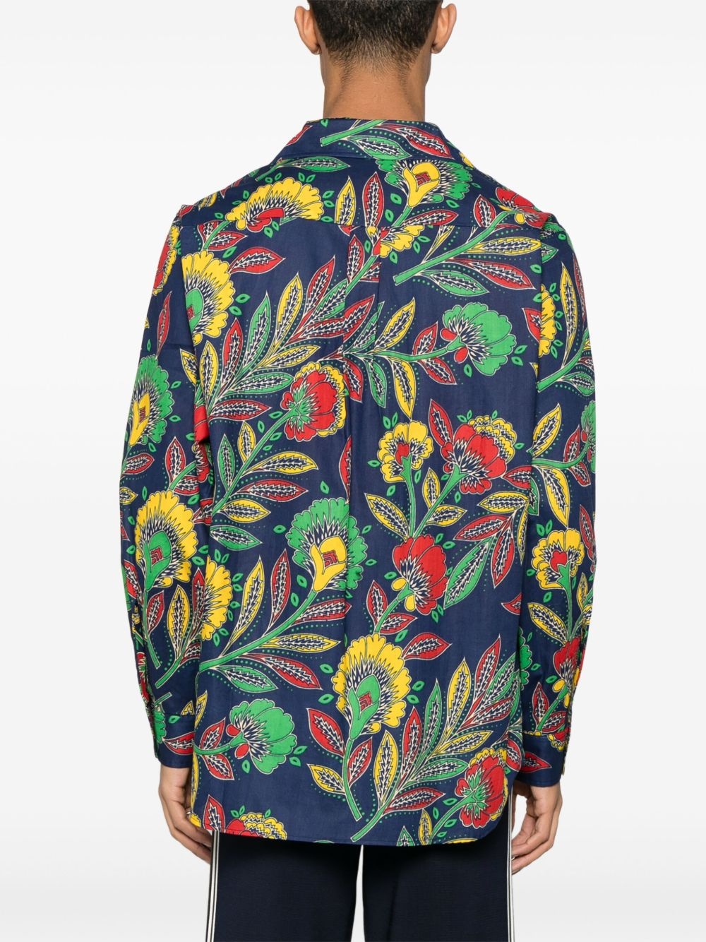 floral-print shirt - 4