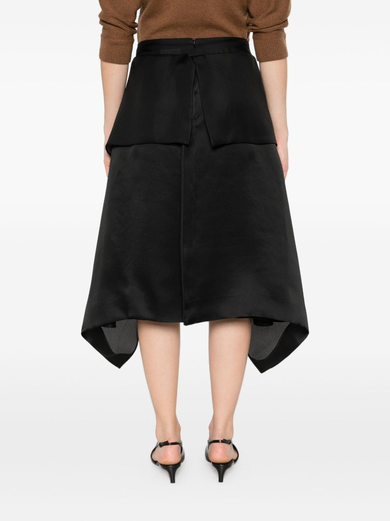 Nina ruffled silk skirt 4
