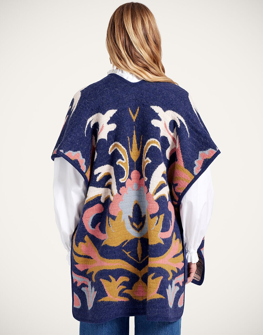 In My Power Knit Scarf Cape - 5