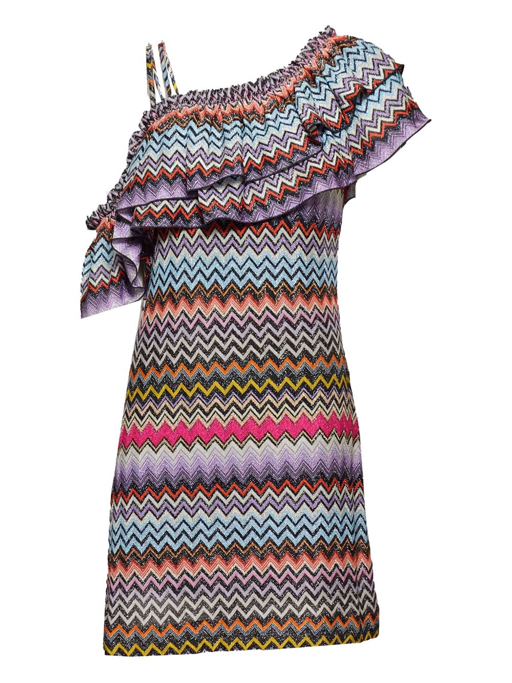 Zigzag mini dress - 1