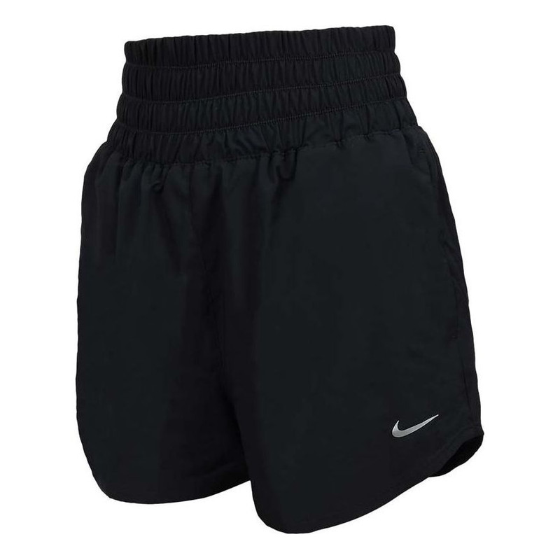 (WMNS) Nike One Dri-fit Ultra High-waisted 3" Brief-lined Shorts 'Black' DX6643-010 1