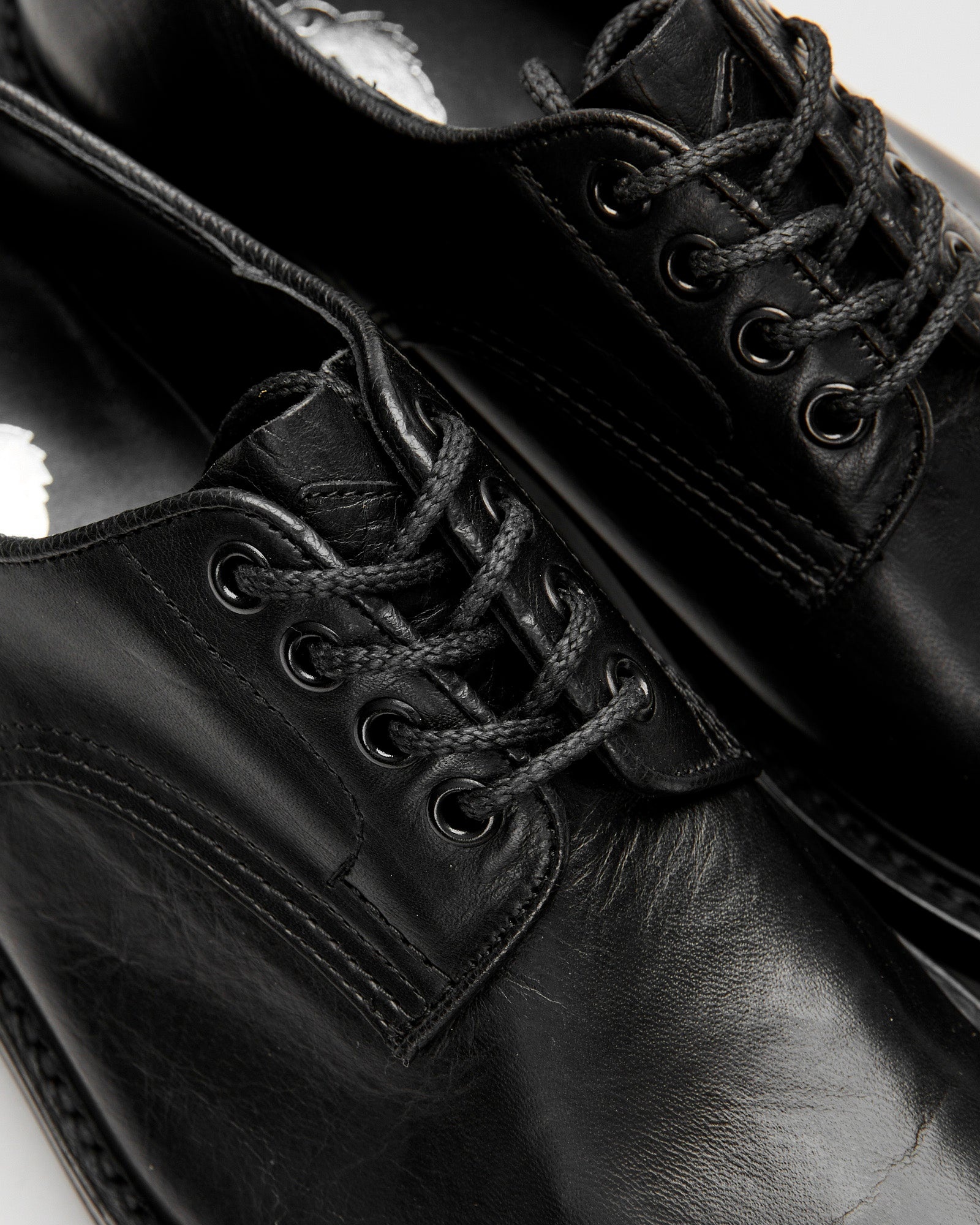 Daniel Work Shoe in Black Washed Horse - 7