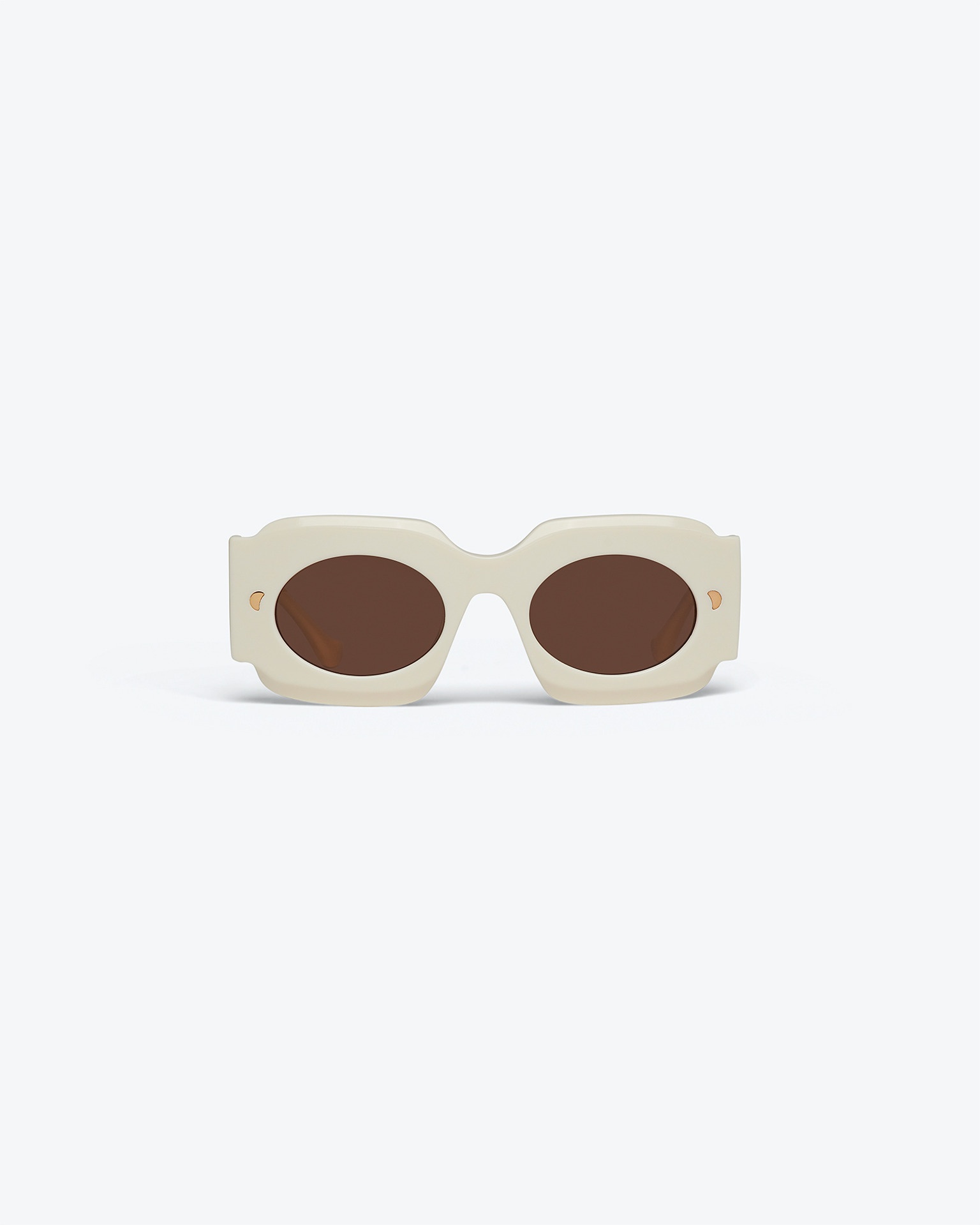 CATHI - Bio-plastic square-frame sunglasses - Shell - 2