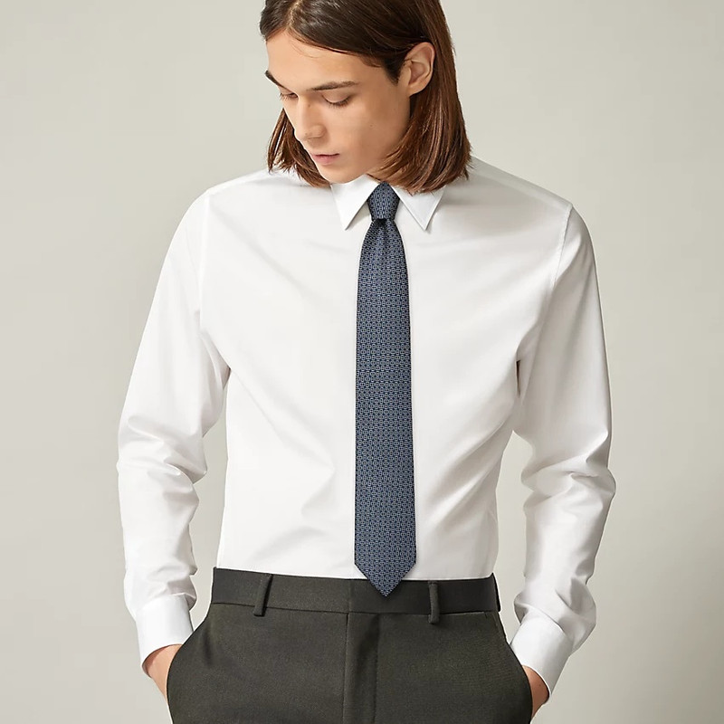 Hermès Tie 7 H Maillon tie outlook