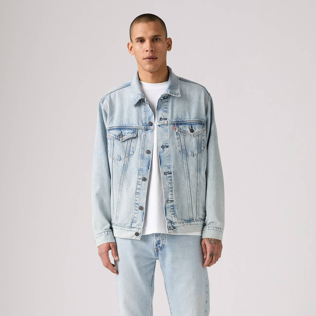 RELAXED FIT TRUCKER JACKET - 2