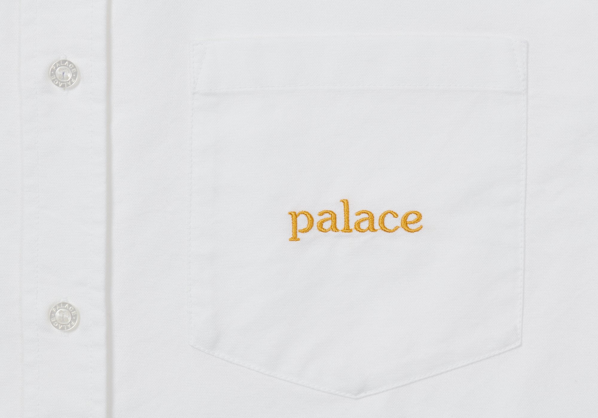 PALACE OXFORD SHIRT WHITE - 3